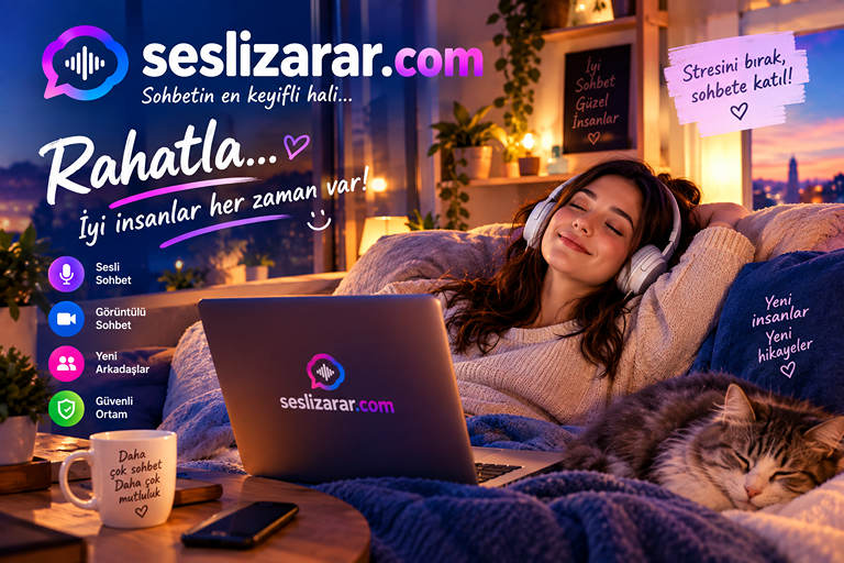 Rahatla, Sohbete Katıl: Seslizarar.com ile Keyifli Anlar